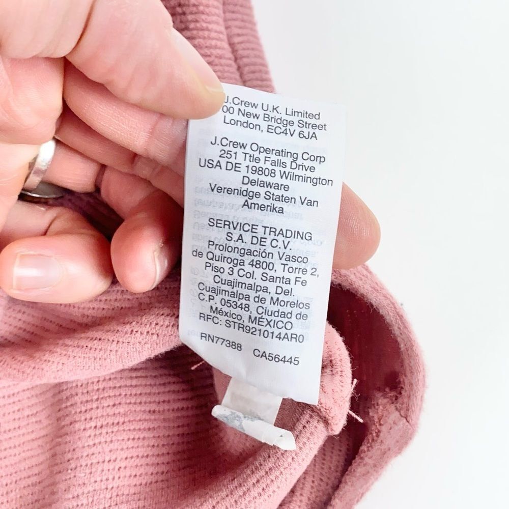 Madewell Texture And Thread Vneck Button Front Ri… - image 4